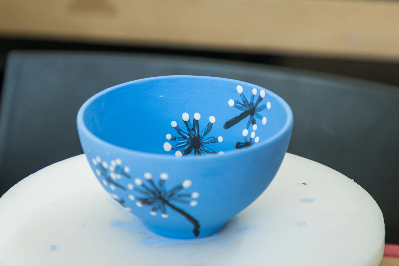 Blue Pottery Bowl