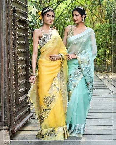 Vermilion Banarasi